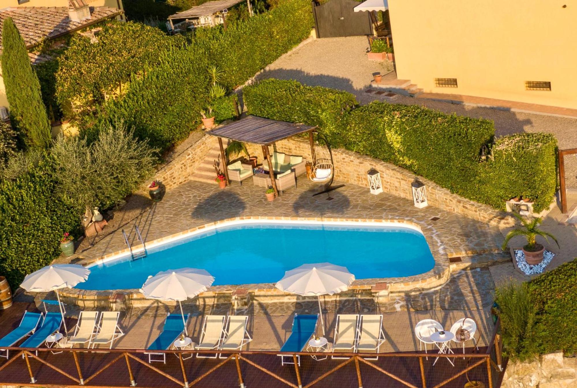 Podere Vergianoni Con Piscina E Vista Mozzafiato Tavarnelle Val di Pesa Exterior foto